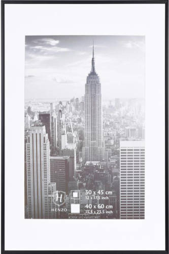 Henzo Fotolijst Manhattan - 40 X 60 Cm - Zwart