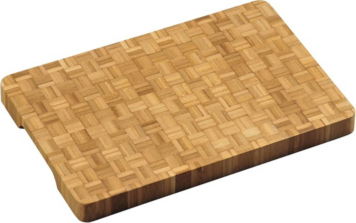 Decopatent Professionele Fsc® Houten Bamboe Snijplank Verzonken Handgrepen
