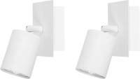 Beliani Tigris - Wandlamp-wit-metaal