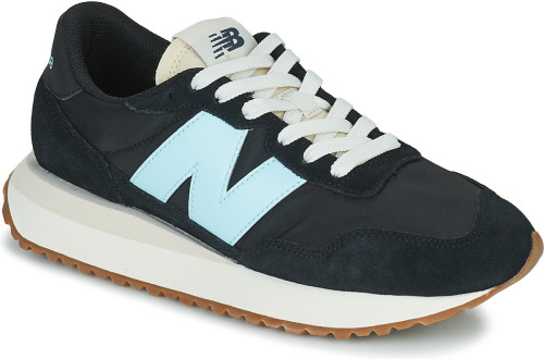 New balance 237 sneakers zwart/lichtblauw