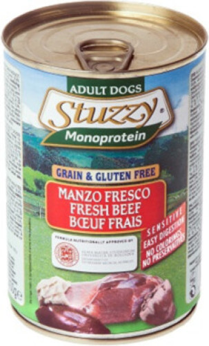 Stuzzy Hondenvoer Blik MonoProtein Rundvlees 400 gr