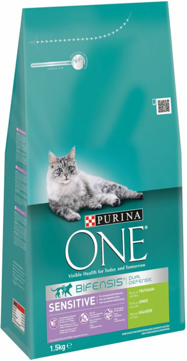 Purina One Sensitive Kalkoen 1,5 kg