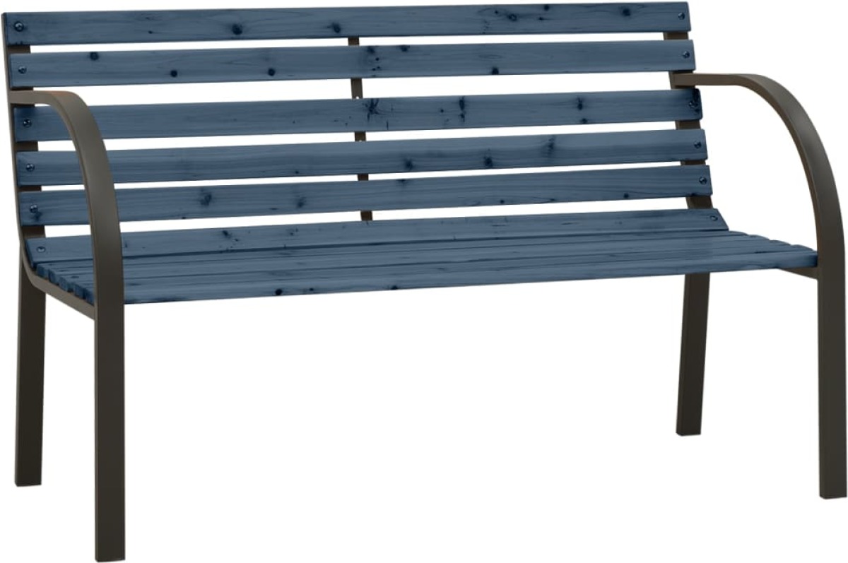 VidaXL Kindertuinbank 81 cm Chinees vurenhout grijs
