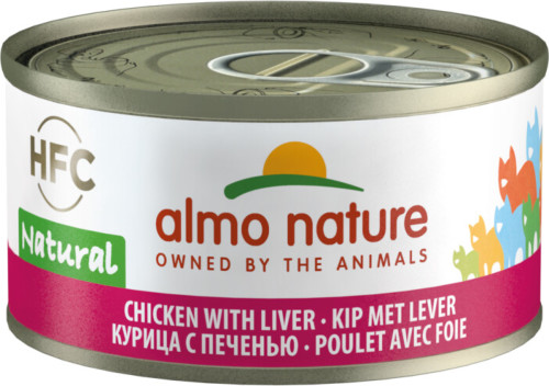 Almo Nature HFC Kat Kip en Lever 70 gr