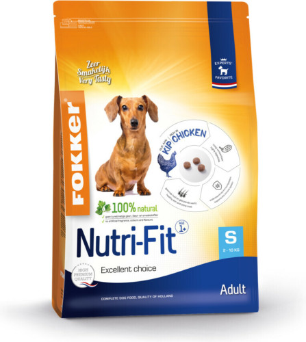 Fokker Hondenvoer Nutri-Fit S 7 kg