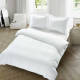 Homeshopping24 Dekbedovertrek Barcelona White-200x200/220