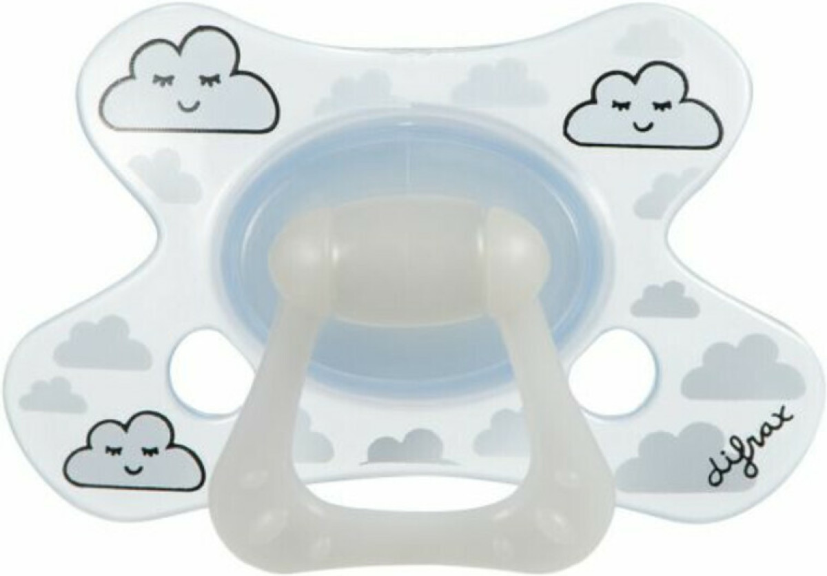 Difrax Fopspeen Dental Glow in the Dark 12-18 M