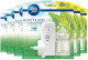 6x Ambi Pur Elektrische Geurverspreiders 1 compartiment Starterkit + Navulling Morning Dew 20 ml