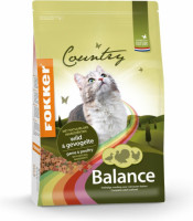 Fokker Country Balance Wild en Gevogelte Kattenvoer 10 kg