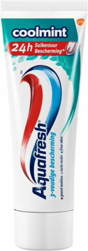 6x Aquafresh Tandpasta Coolmint 75 ml