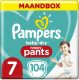 Pampers Baby Dry Luierbroekjes Maat 7 (17+ kg) 104 stuks