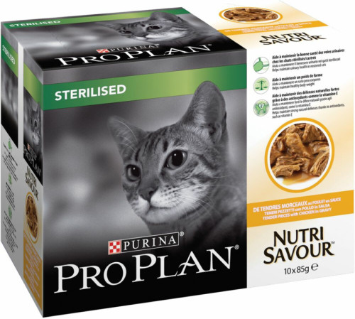 Pro Plan Sterilised Kat Kip 10 x 85 gr