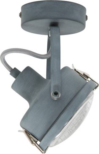 K.S. Verlichting Draaibare plafondlamp Satellite in grijs