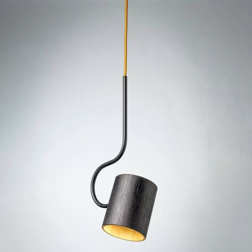 Domus Hanglamp Bocal met houten kap