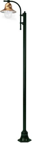 K.S. Verlichting Mastlamp Toscane 240 cm, groen, 1-lamp