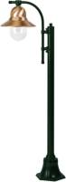 K.S. Verlichting Mastlamp Toscane 1-lamp 150 cm, groen