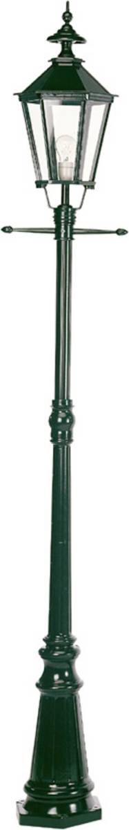 K.S. Verlichting Mastlamp Manchester 1-lamp groen