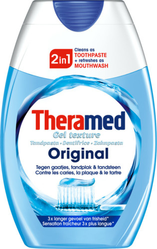 Theramed Tandpasta 2 in 1 Original 75 ml
