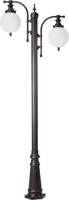 K.S. Verlichting Mastlamp Madeira 2-lamps antraciet