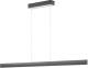 Knapstein LED hanglamp Runa, zwart, lengte 152 cm