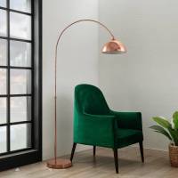 Lindby Lennart vloerlamp, koper