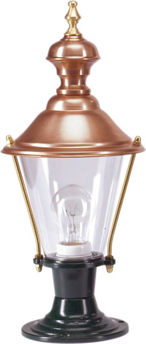 K.S. Verlichting Sokkellamp C208, zwart