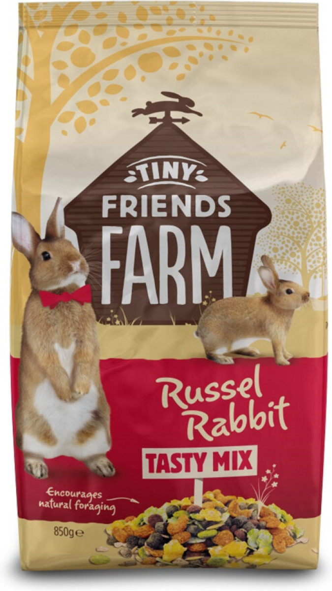 Tiny Friends Farm Russel Konijn Original 850 gr