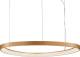 Viokef LED hanglamp Loop, goud, Ø 80 cm