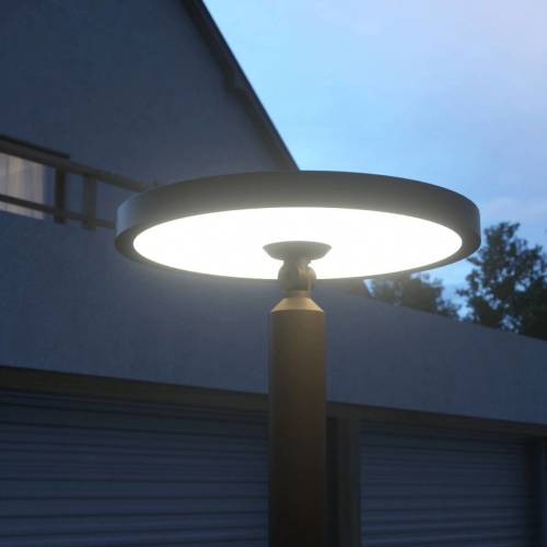 Lucande Zeer moderne LED lantaarnpaal Akito