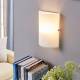 Lindby Eenvoudige wandlamp Giulia uit mat glas