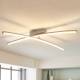 Lindby Laurenzia - LED plafondlamp in chroom, dimbaar