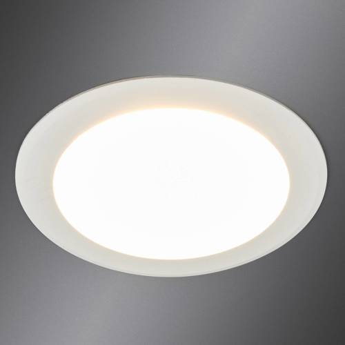 Arcchio Arian - LED inbouwspot in wit, 11,3 cm 9W