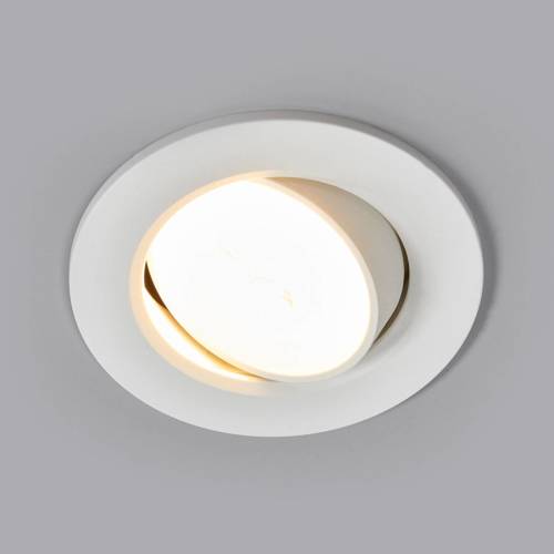 Arcchio Quentin - ronde led inbouwlamp wit, 6W