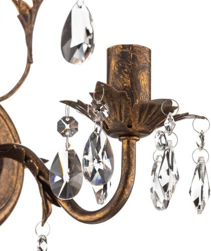 EULUNA Wandlamp Teresa als luster, 1-lamp