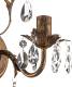 EULUNA Wandlamp Teresa als luster, 1-lamp
