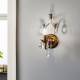 EULUNA Wandlamp Teresa als luster, 1-lamp