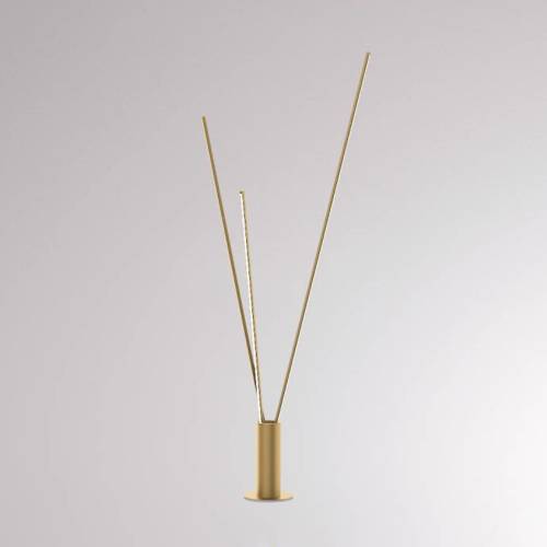 Molto Luce Trepole LED vloerlamp goud