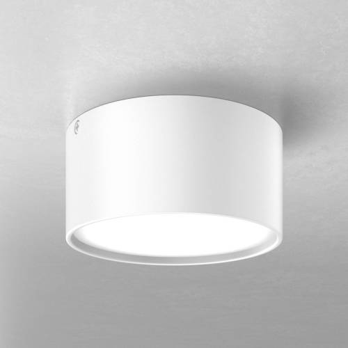 Ailati LED plafondlamp Mine in wit, Ø 12 cm