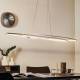 BOPP Ovale LED hanglamp Flair, aluminium