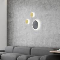 BANKAMP Button LED wandlamp 33cm antraciet
