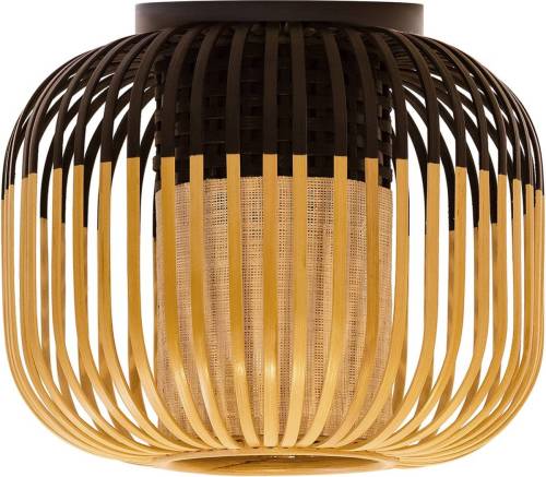 Forestier Bamboo Light XS plafondlamp 27cm zwart