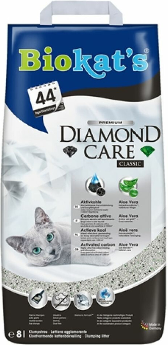 Biokat's Kattenbakvulling Diamond Care Classic 8 liter
