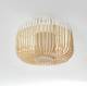 Forestier Bamboo Light S plafondlamp 35cm wit