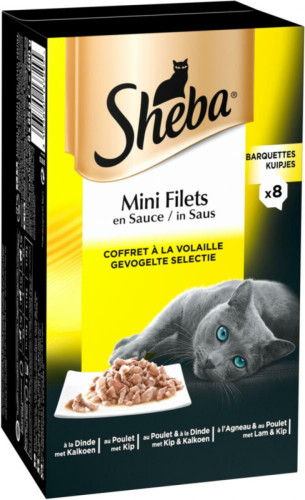 Sheba Mini Filets Traiteur In Saus 680 gr