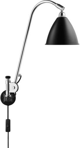 Gubi Bestlite BL6 wandlamp chroom/zwart