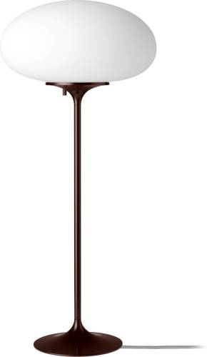 Gubi Stemlite tafellamp, zwart-rood, 70 cm