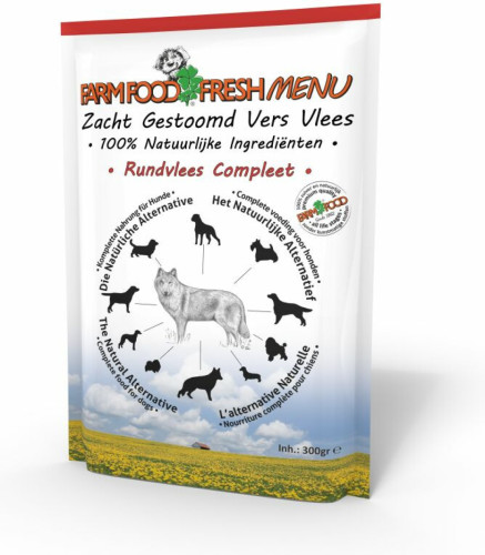 Farmfood Fresh Menu Rundvlees 300 gr