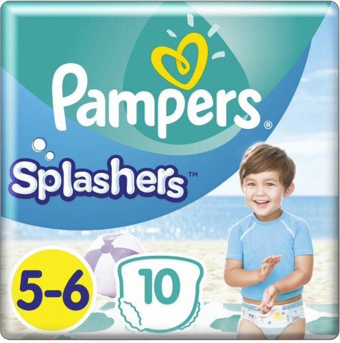 Pampers Splashers Zwemluiers Maat 5 (14 kg+) 10 stuks