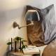 Jielde Aicler AIC701 scharnier-wandlamp grijs