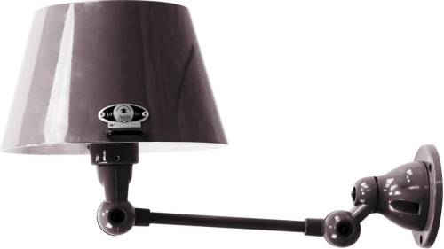Jielde Aicler AID701 scharnier-wandlamp, zwart